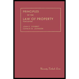 Principles of the Law of Property, 1989