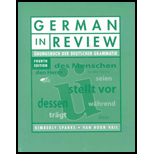 German in Review   Student Manual