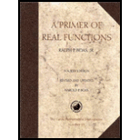 Primer of Real Functions