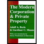 Modern Corporation and Private Property