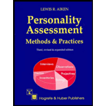 Personality Assessment  Methods and Practice