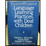 Language Learning Prac. With Deaf Children