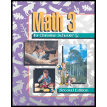 Math 3 for Christian Schools (Worktext)