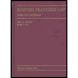 Business Franchise Law