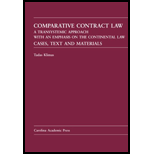 Comparative Contract Law