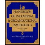 Handbook of Indus. and Organiz. Psych.  Volume 3