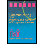 Communicating with Parents and Families of Exceptional Children