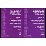 Foundations of Education, Volume I and II