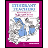 Itinerant Teaching  Tricks of the Trade for Teachers of Students with Visual Impairments