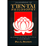 Foundations of Tien Tai Philosophy