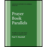 Prayer Book Parallels, Volume 1