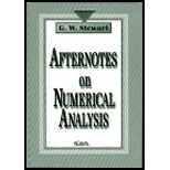 Afternotes on Numerical Analysis