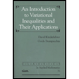 Introduction to Variational Inequalities and Their Applications