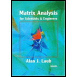 Matrix Analysis for Scientists and Engineers