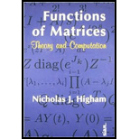 Functions of Matrices  Theory and Computation