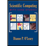 Scientific Computing with Case Studies