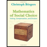 Mathematics of Social Choice