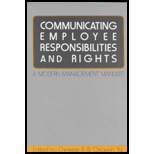 Communicating Employee Responsibilities and Rights A Modern Management Mandate