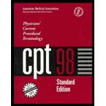 Physicians Current Procedure Terminology  CPT 98