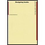 Designing Books  Practice and Theory