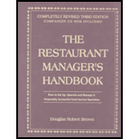 Restaurant Managers Handbook   With CD