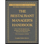 Restaurant Managers Handbook How to Set up, Operate, and Manage a Financially Successful Food Service Operation with Companion CD