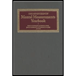 Seventeenth Mental Measurements Yearbook