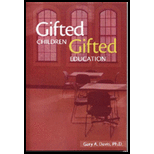 Gifted Children and Gifted Education