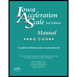 Iowa Acceleration Scale Manual