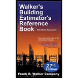 Walkers Building Estimators Reference Book