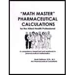 Math Master Pharmaceutical Calculations