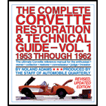 COMPLETE CORVETTE RESTORATION AND