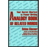 Analogy Book of Related Words