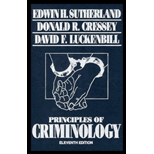 Principles of Criminology