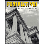 Perspectives  Readings on Contemporary American Government