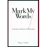 Mark My Words  Instruction and Practice in Proofreading