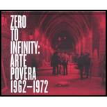 Zero to Infinity Arte Povera 1962 1972