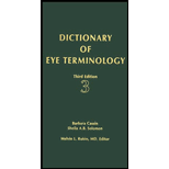 Dictionary of Eye Terminology