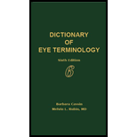 Dictionary of Eye Terminology