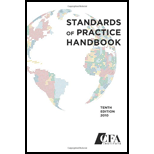 Standards of Practice Handbook (ISBN10 0938367226; ISBN13 