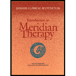 Japanese Classical Acupuncture Introduction to Meridian Therapy