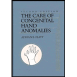 Care of Congenital Hand Anomalies