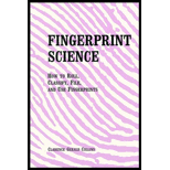 Fingerprint Science  How to Roll, Classify, File, and Use Fingerprints