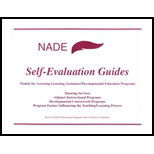 Nade Self Evaluation Guides