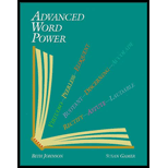 Advanced Word Power (ISBN10 0944210465; ISBN13 9780944210468)