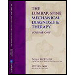 Lumbar Spine  Mechanical Diagnosis & Therapy