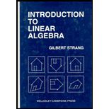 Introduction To Linear Algebra (Hardback) 2nd Edition (9780961408855 ...