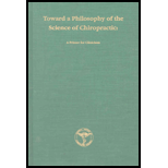 Toward Philosophy Science Chiropractic