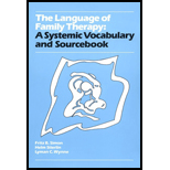 Language of Family Therapy  A Systemic Vocabulary and Sourcebook