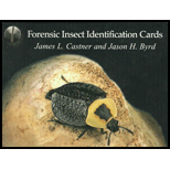 Forensic Insect Identification Cards